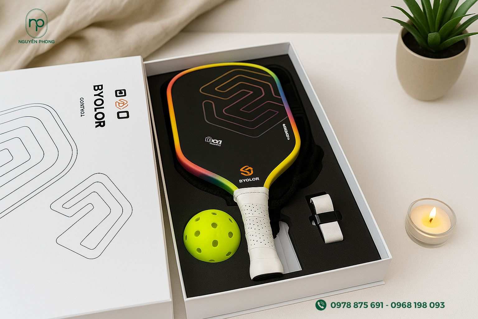 Xu hướng thiết kế hộp carton đựng pickleball ngày nay